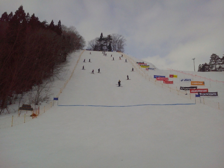 全日本スキー技術選手権予選二日目