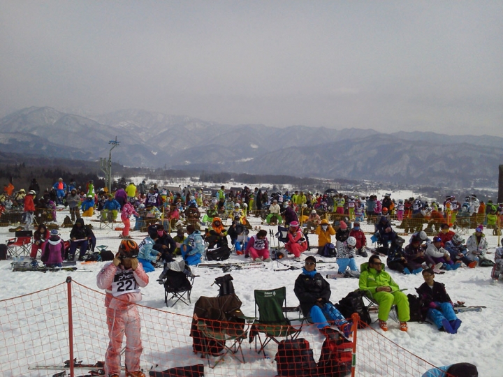 全日本スキー技術選手権予選二日目