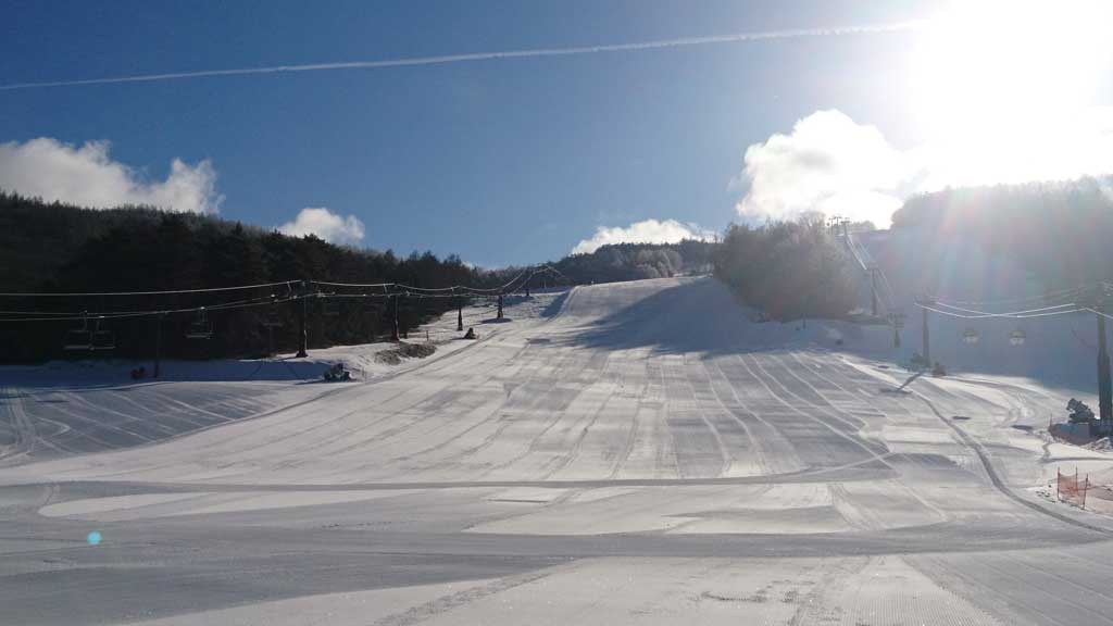 今シーズン3回目の「白樺高原国際スキー場」