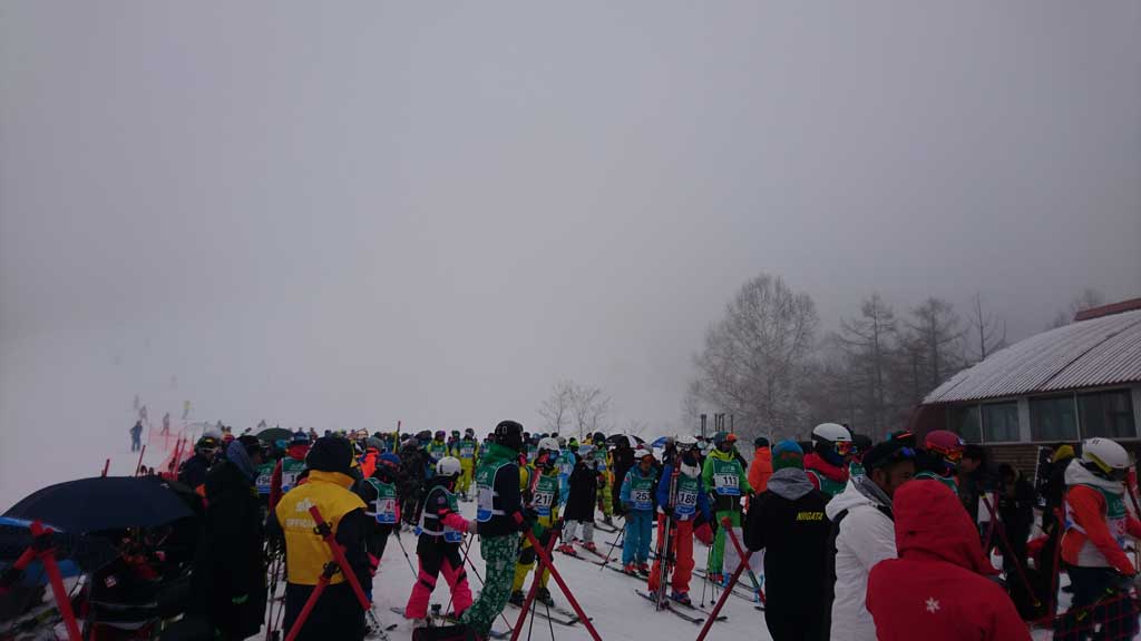 第56回全日本スキー技術選手権大会予選初日