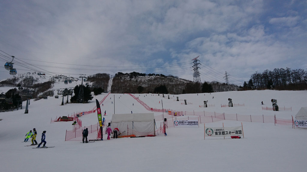 第41回東京都スキー技術選手権大会予選最終日 