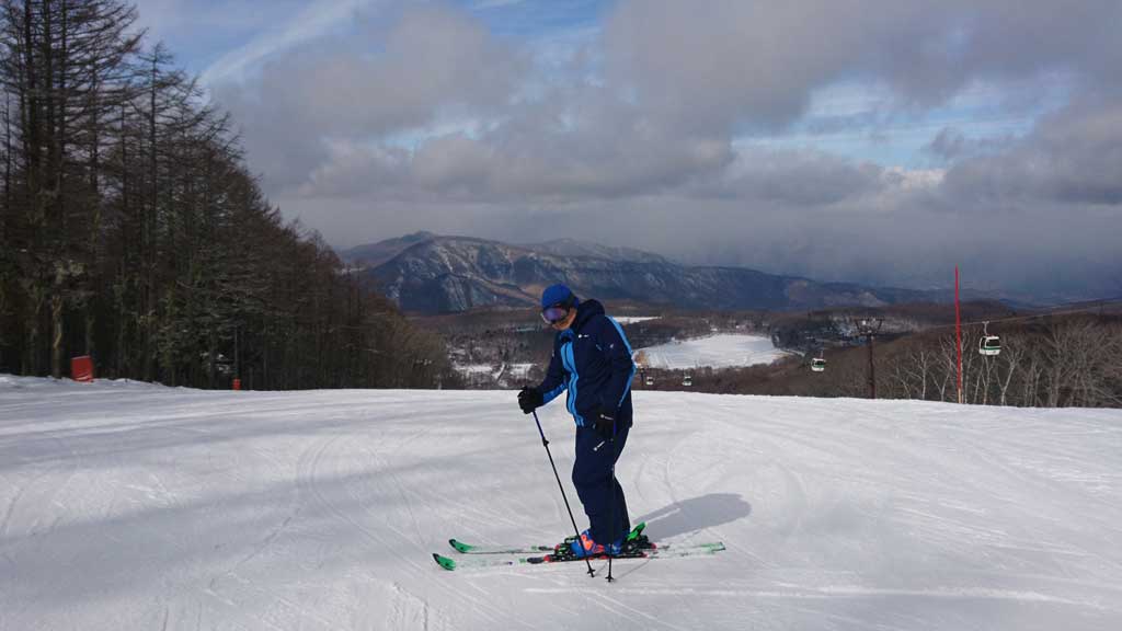 今シーズン3回目の「白樺高原国際スキー場」