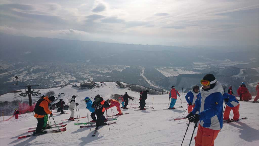 第56回全日本スキー技術選手権大会公式練習