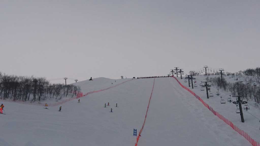 第56回全日本スキー技術選手権大会公式練習