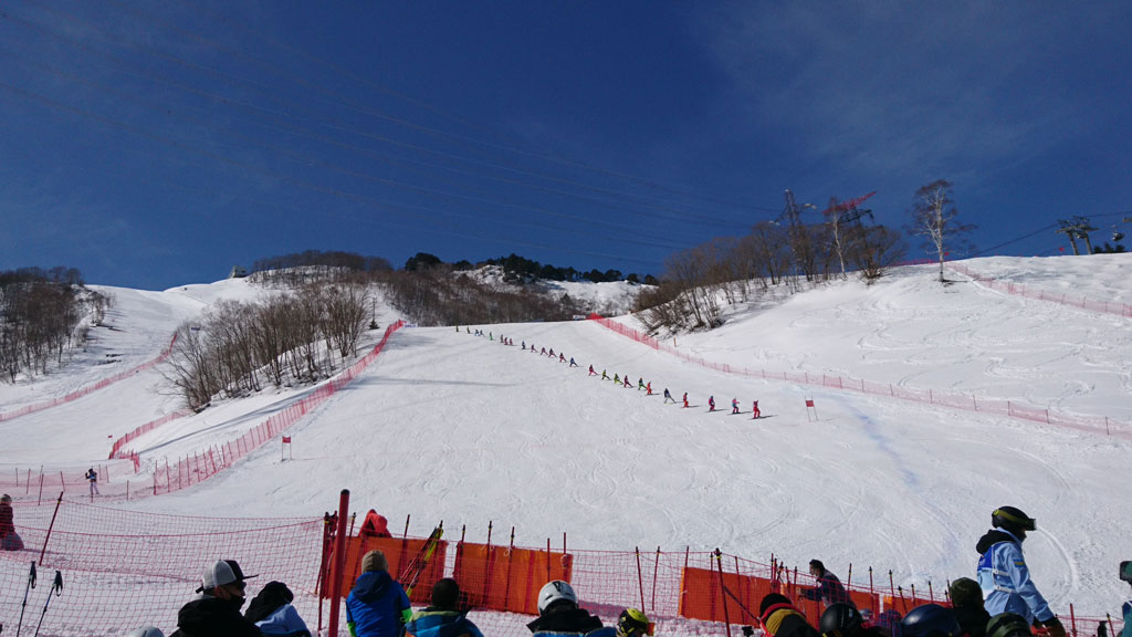 第58回全日本スキー技術選手権大会コースオープン二日目