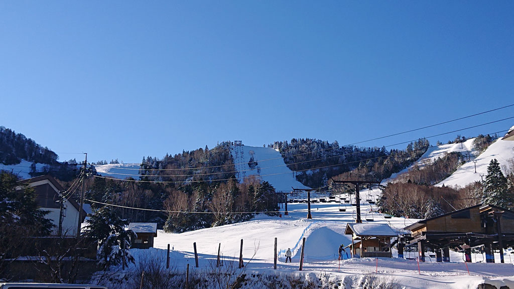 熊の湯スキー場キャンプ二日目最終日