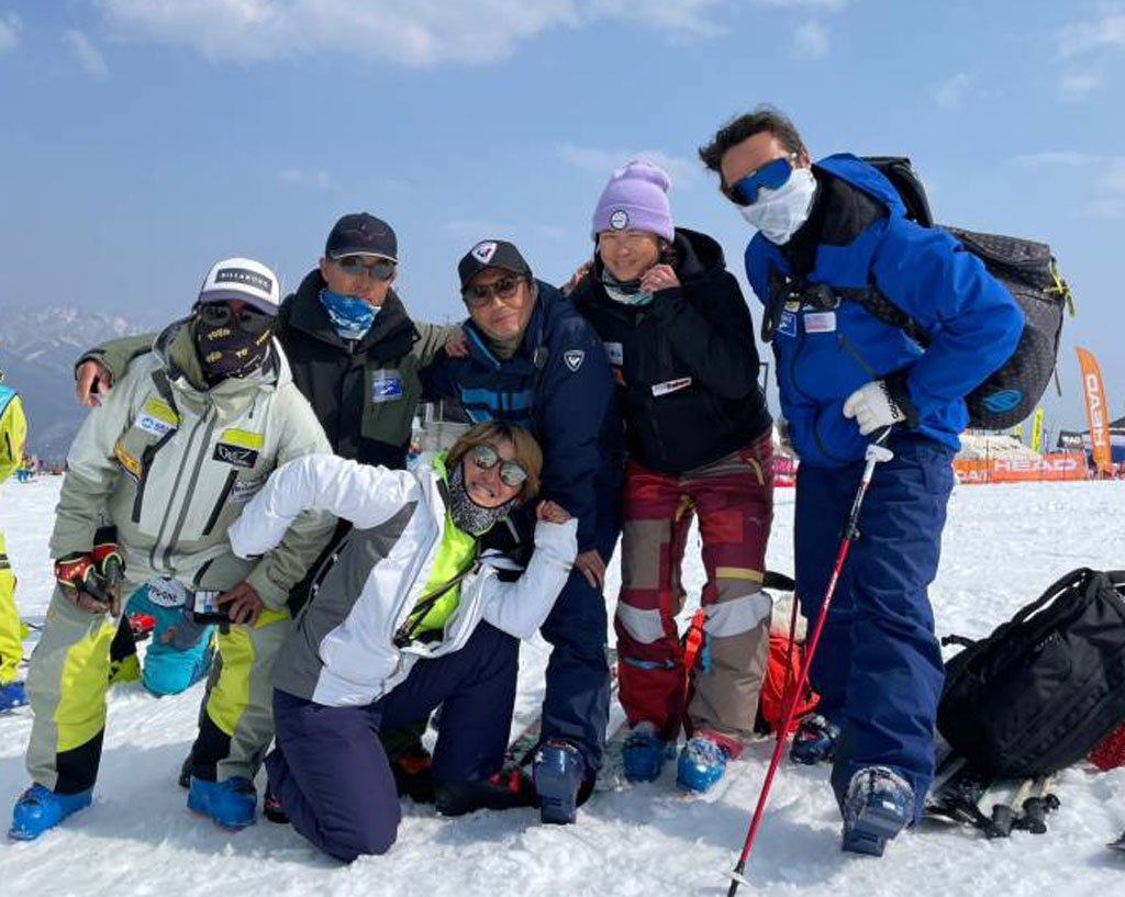 全日本スキー技術選手権大会オフィシャルトレーニング二日目