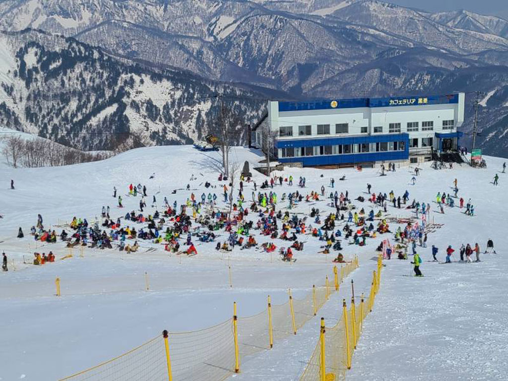 全日本スキー技術選手権大会予選初日